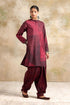 Kaashvi maroon kurta