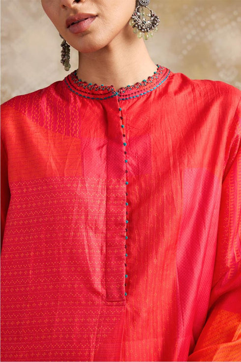 Kaashvi pink kurta