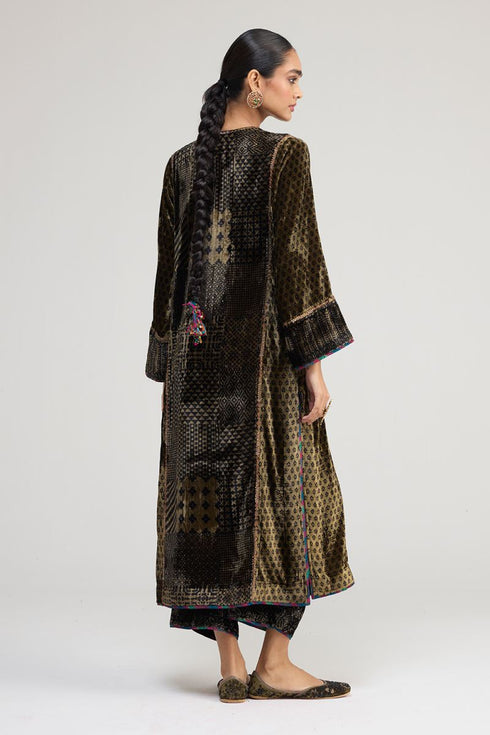 Kainaat black light phiran kurta