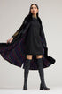 Kainaat black long coat