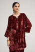Kainaat maroon kurti