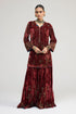 Kainaat maroon short kurta