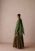 Kairi green skirt set