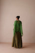 Kairi green skirt set