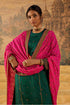 Kashi fuchsia heavy dupatta