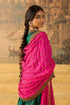 Kashi fuchsia heavy dupatta