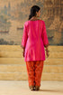 Kashi fuchsia short kurta