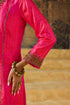 Kashi fuchsia short kurta