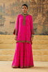 Kashi fuchsia short phiran kurta