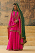 Kashi fuchsia short phiran kurta