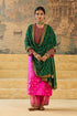 Kashi fuchsia yoke kurta