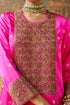 Kashi fuchsia yoke kurta