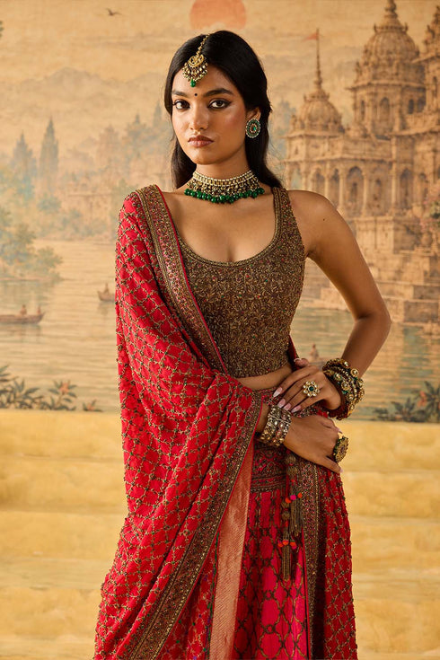 Kashi gold corset