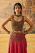 Kashi gold corset