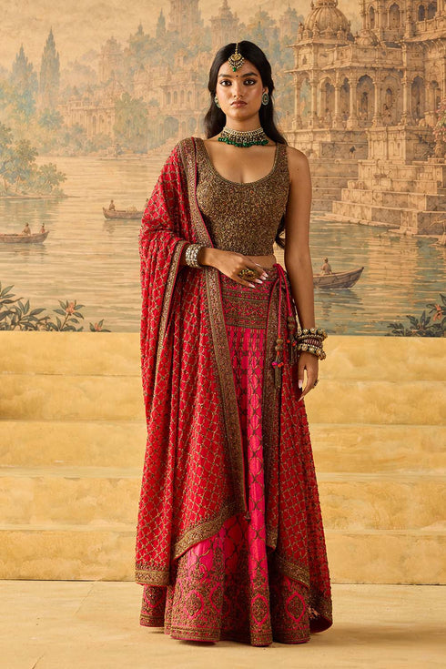 Kashi gold corset