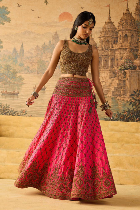 Kashi gold corset