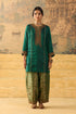 Kashi green short kurta