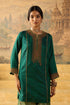 Kashi green short kurta