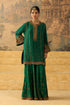 Kashi green short phiran kurta