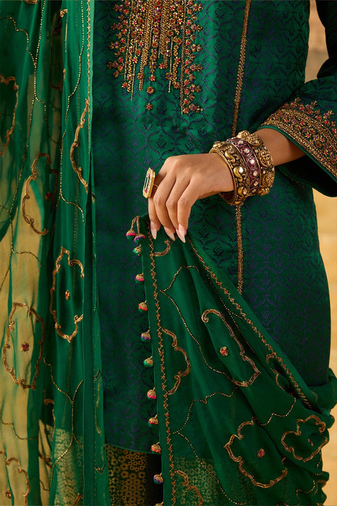 Kashi green stole