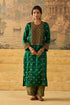 Kashi green yoke kurta