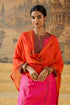 Kashi orange bootie stole