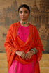 Kashi orange dupatta