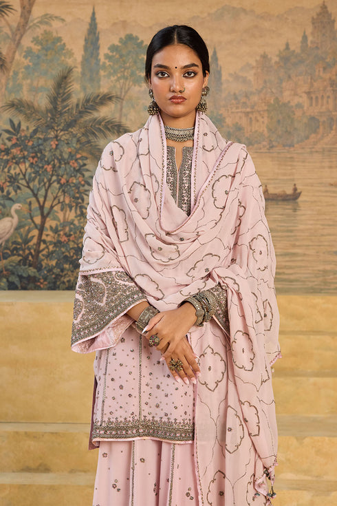 Kashi pink dupatta
