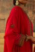 Kashi red bootie stole
