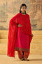 Kashi red dupatta