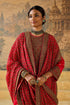 Kashi red heavy dupatta