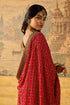 Kashi red heavy dupatta