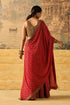Kashi red heavy dupatta