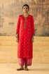 Kashi red phiran kurta