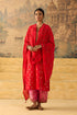 Kashi red phiran kurta