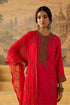 Kashi red short kurta