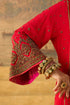 Kashi red short phiran kurta