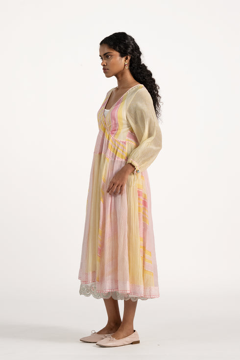 Keats canary yellow dress