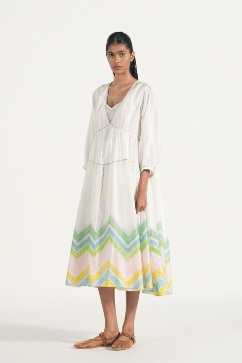 Keats white dress