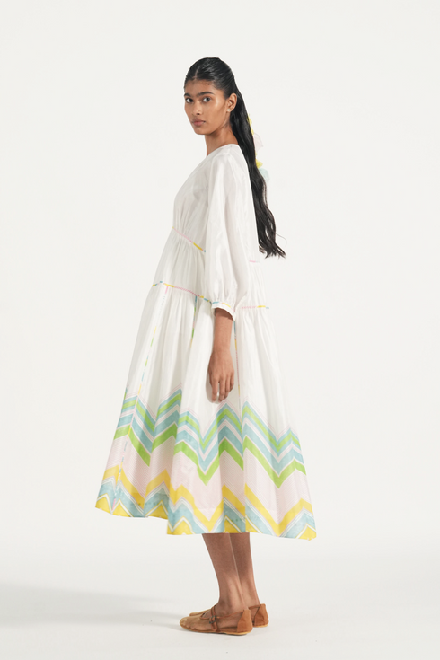 Keats white dress