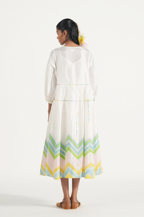 Keats white dress