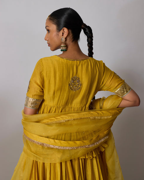 Kesari lehenga set