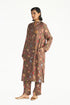 Ketaki brown tunic set