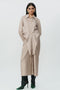 Khaki shirt dress