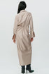 Khaki shirt dress