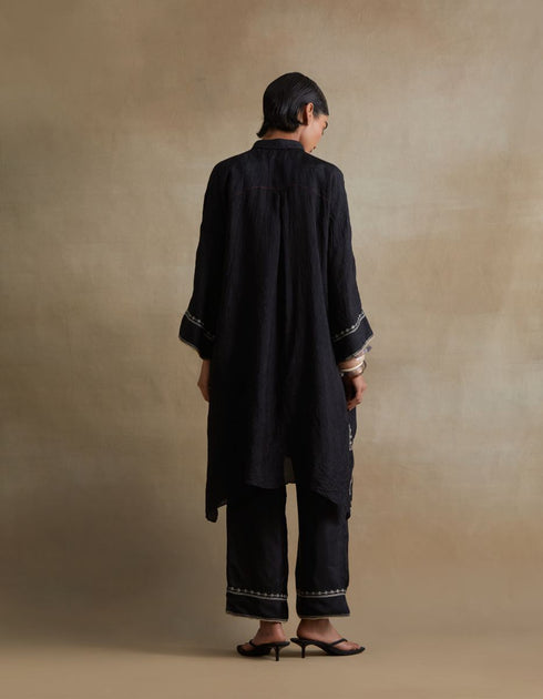Kiln black kurta with pants