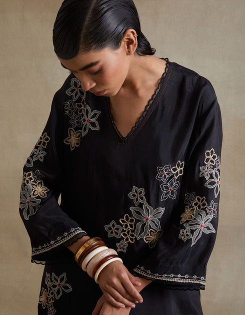 Kiln black tunic set