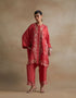 Kiln tomato floral kurta set