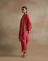 Kiln tomato floral kurta set