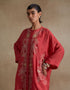 Kiln tomato floral kurta set